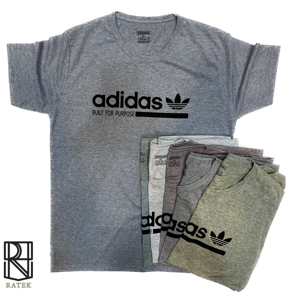 تیشرت ملانژ چاپ adidas