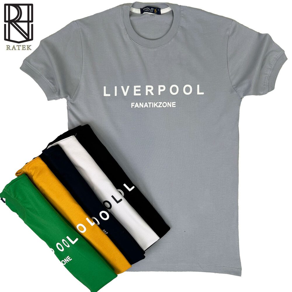 تیشرت چاپ LiverPool پنبه سوپر درجه یک