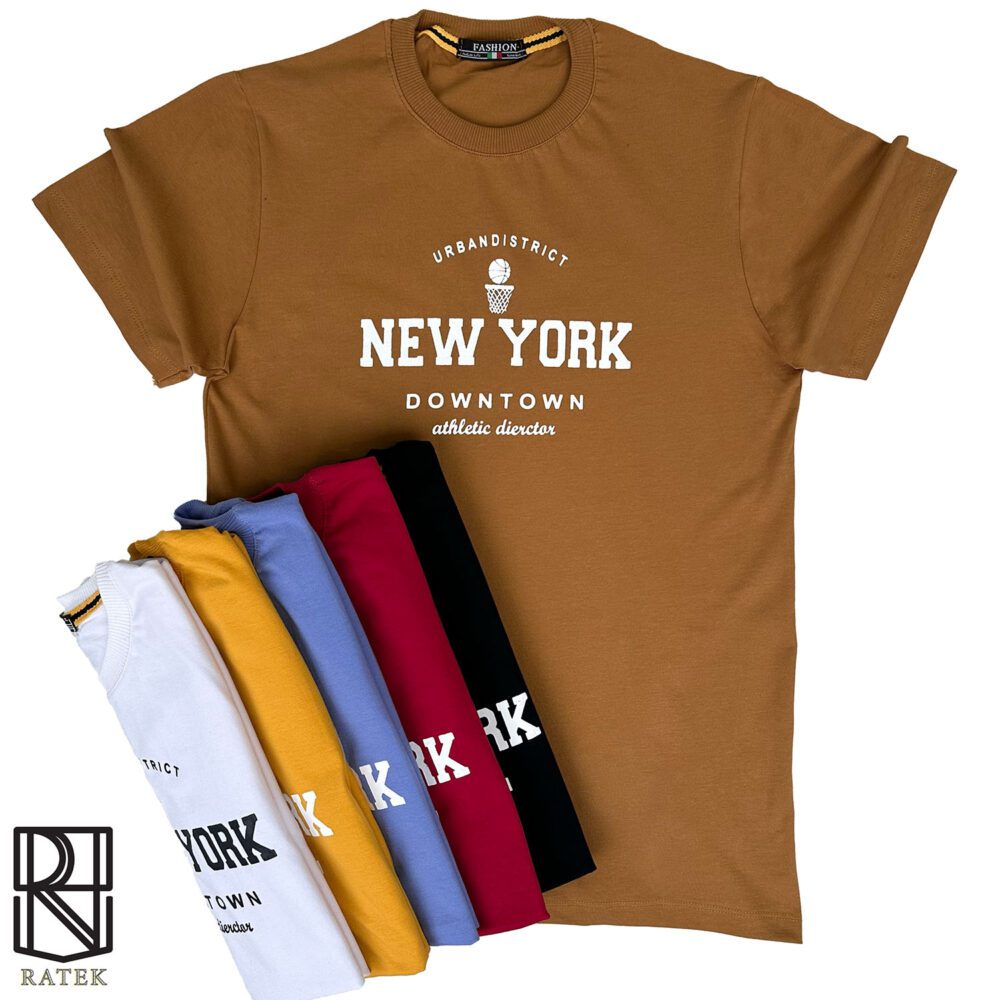 تیشرت چاپ NEW YORK پرفروش پنبه سوپر درجه یک