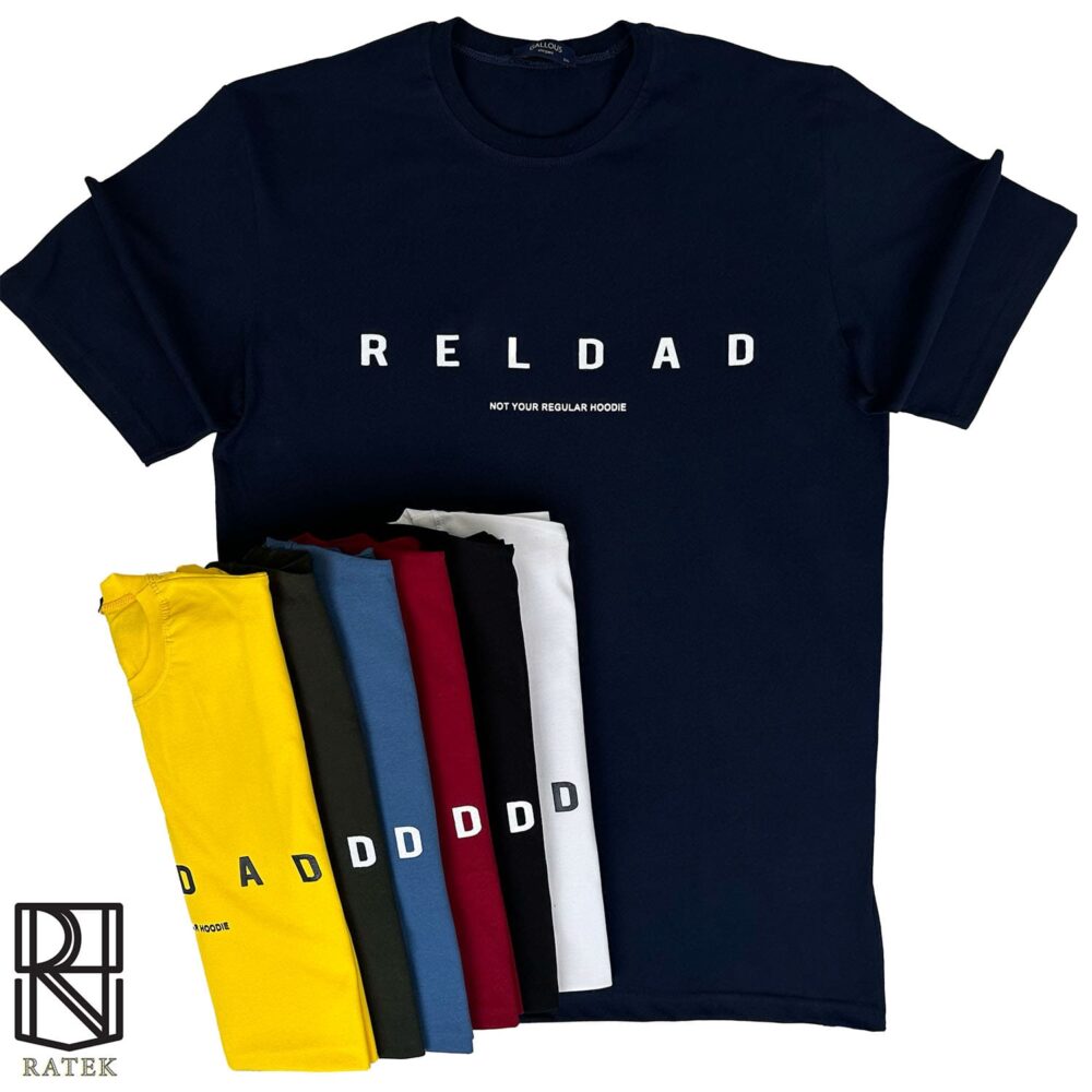 تیشرت چاپ RELOAD سایزبزرگ عمده پنبه سوپر درجه یک