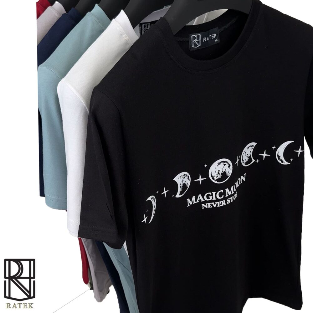 تیشرت پنبه سوپر طرح MAGIC MOON