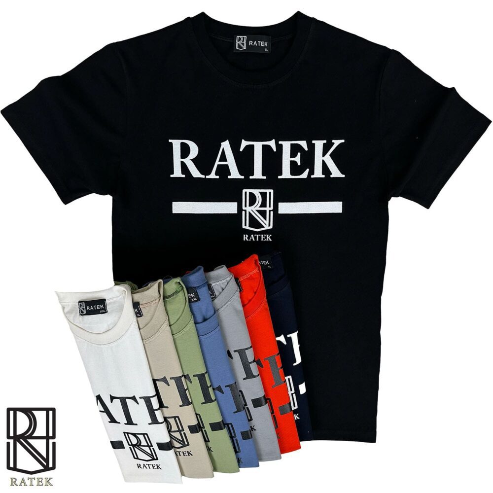 تیشرت پنبه سوپر طرح RATEK پرفروش پنبه سوپر درجه یک