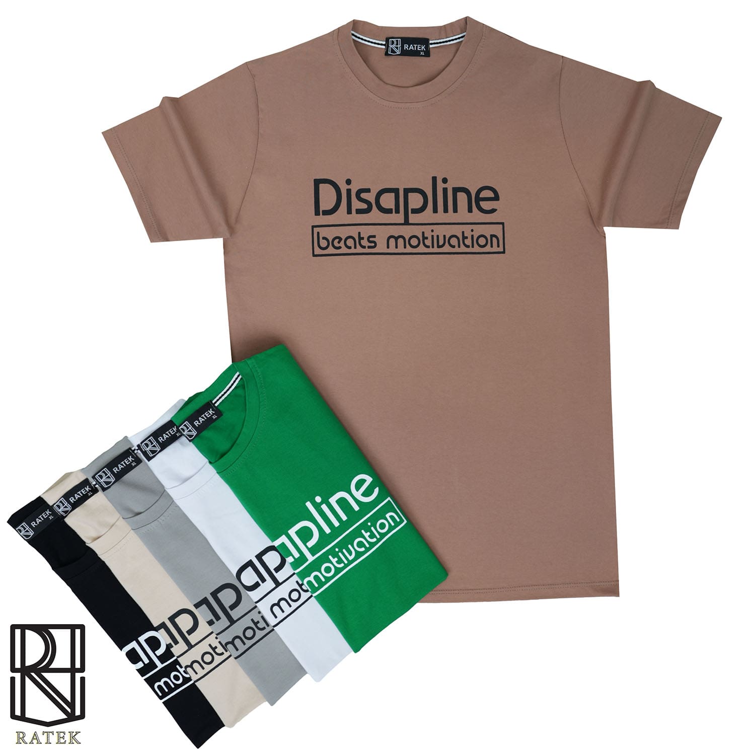 تیشرت طرح DISAPLINE پرفروش پنبه سوپر درجه یک